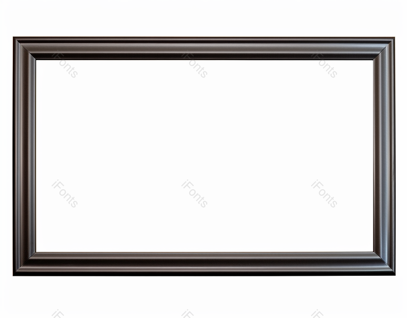 现代黑色窄木形画框白色背景,高清,摄影图,摄影图片,图片大全,摄影图免费下载